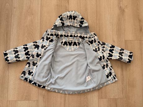 Prechodna bunda mickey - 110/116 - top stav, tchibo,110