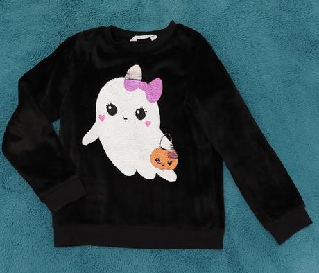Halloweenska mikina h&m 122/128, h&m,122