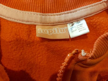 Lososová mikinka, lupilu,98