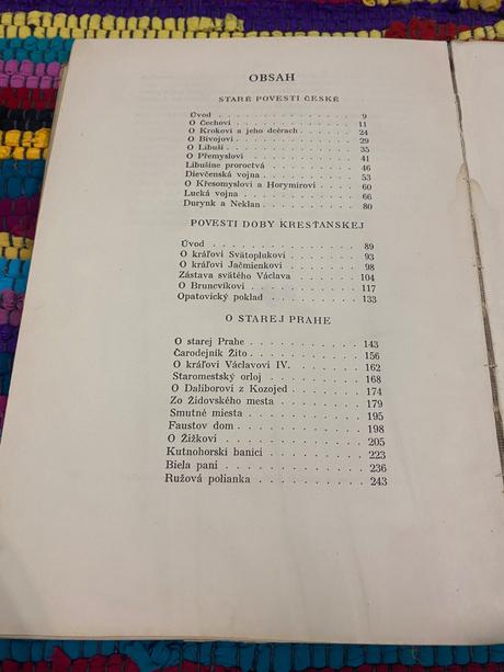 Alois jirásek zberateľské staré povesti české 1951, 