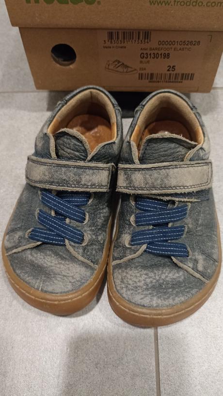 Froddo barefoot elastic blue, veľ.25, froddo,25