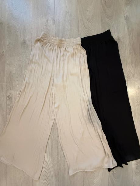 2 x široké nohavice, vrátane poštovného, zara,s