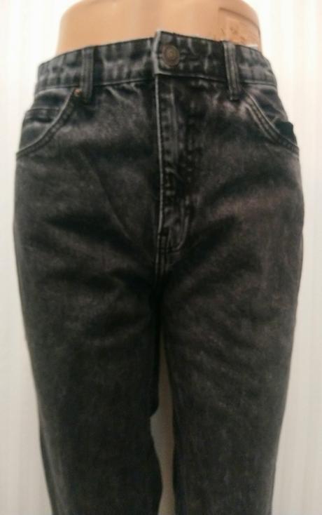 Dámske čierne rifle, bershka, xs, bershka,xs