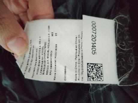 Perovy kabát 36/38, hugo boss,36