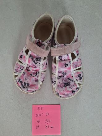 Papucky ef barefoot, 30