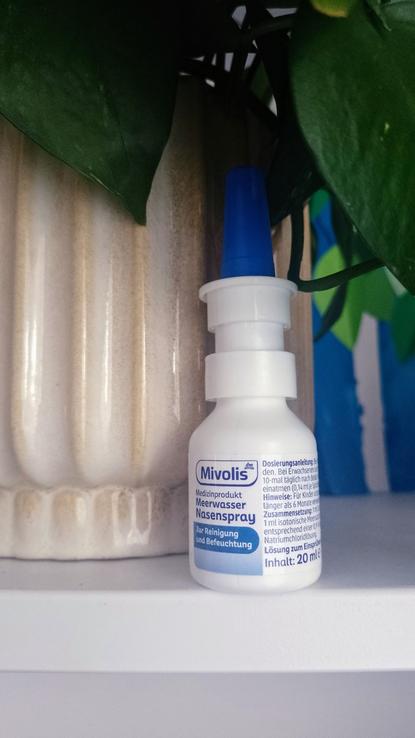 Mivolis Nosový sprej s morskou soľou, 20 ml