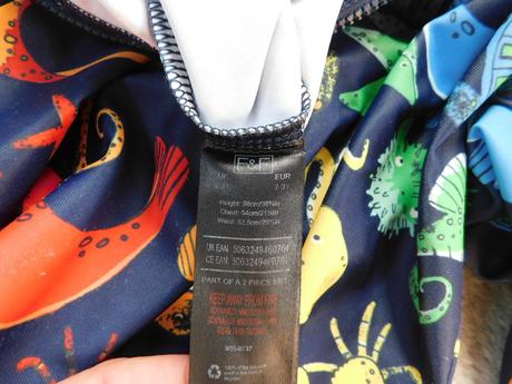 Plavkový overal a legionárka f&f uv 50+, f&f,98