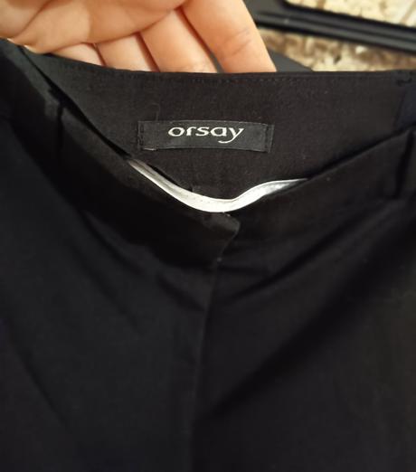 Čierne elegantné nohavice orsay, orsay,l