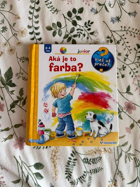 Kniha aká je to farba,
