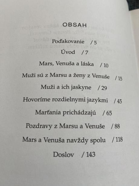Mars, venuša a láska  sebarozvoj a porozumenie dyn, 