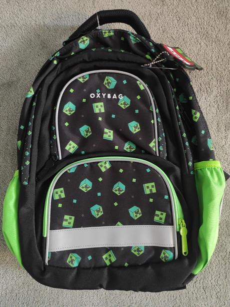 Školská taška, batoh oxybag minecraft,