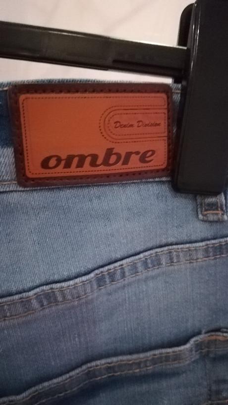 Riflové kraťasy ombre, s