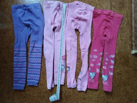 4 legíny - pančuchy, 122