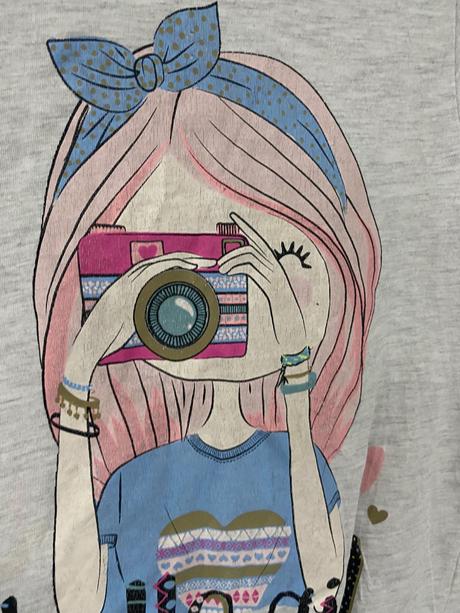 Dievčenské tričko velk.122, 122