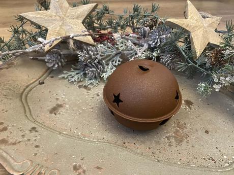 Kovová roľnička v hrdzavom odtieni, 