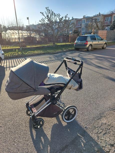 Cybex priam s lux seat sedadlom sivy, cybex,cybex priam so sedadlom lux seat