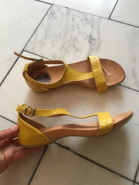 Kožené sandále, 38