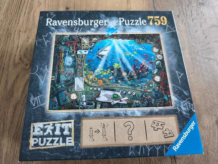 Puzzle exit - ponorka, 