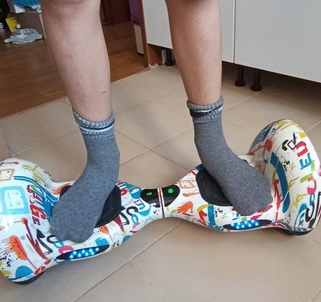 Hoverboard -kolonožka cross, 