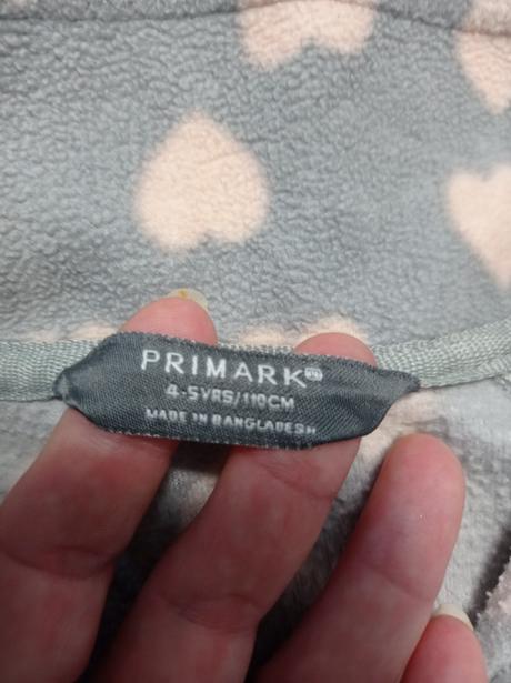 Flísová mikina veľ 110 top stav, primark,110