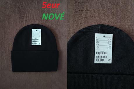Zimné čiapky, súprava šál + čiapka, h&m