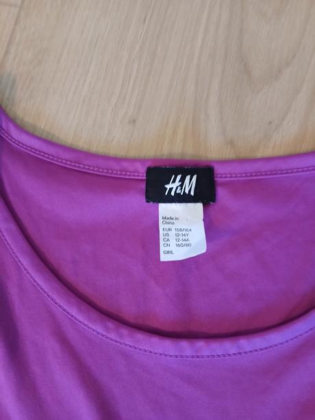 Plisované šaty, h&m,152