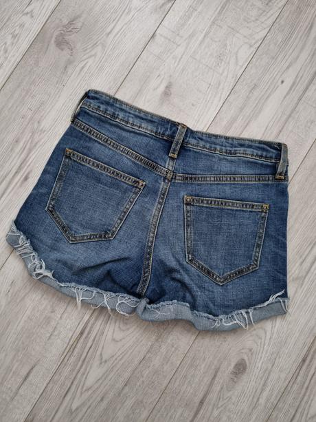 Riflove šortky, denim,xs