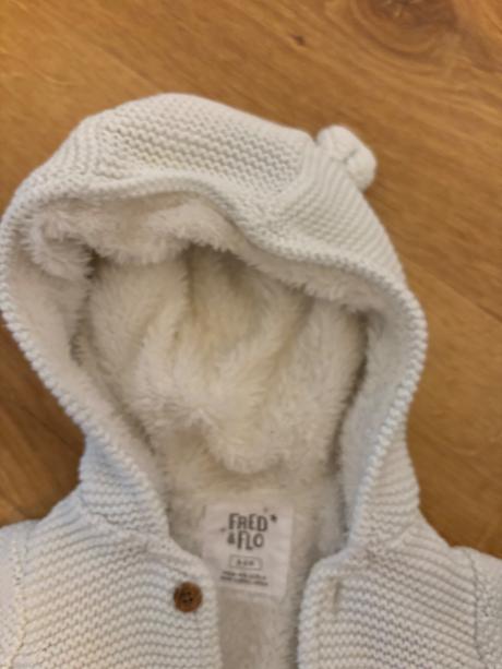 Pohodlný zateplený hunaty svetrik, f&f,74