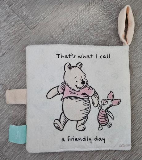 Látková šuštiaca knižka-winnie the pooh(macko pú), 