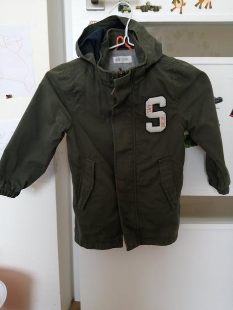 Prechodná parka, h&m,110