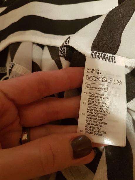 Pásikavá blúzka zn.h&m vel.s, h&m,s