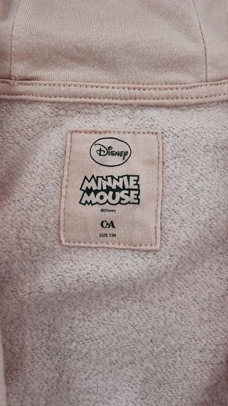 Mikina minnie mouse, c&a,134