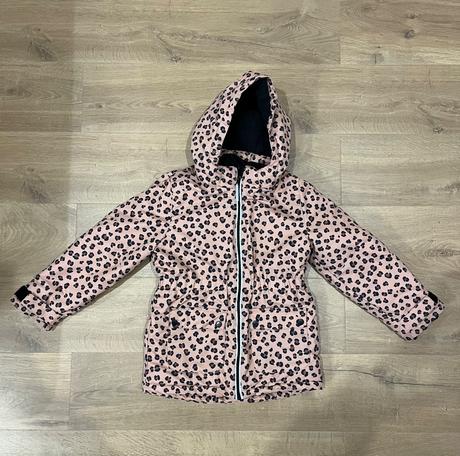 Dievčenská zimná bunda, h&m,134