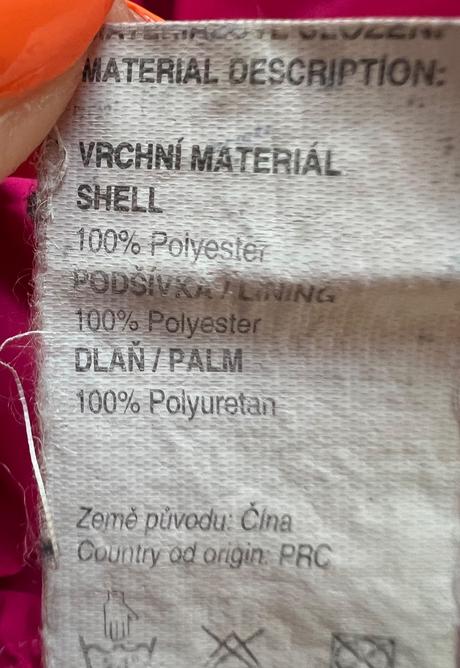 Zimné nepremokavé palčiakové rukavice pre dievč, relax,98