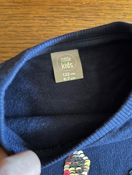 Teplá mikinka s premieňacím motívom korčule, kids,122