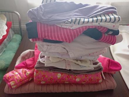 Balík oblečenia pre dievčatko 50-56, 50–62