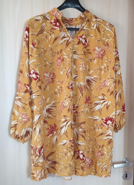 Šaty krátke/tunika horčicové h&m, h&m,m