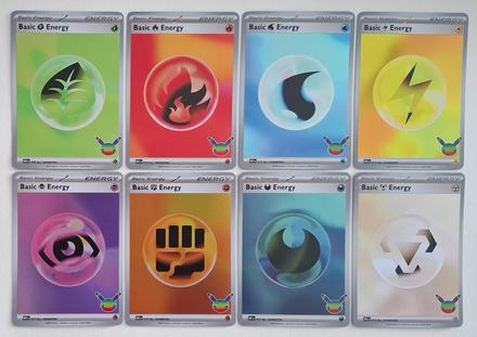 Pokémon karty "energy" (15), 
