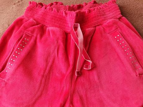 Zamatové teplákové nohavice č.110, 110