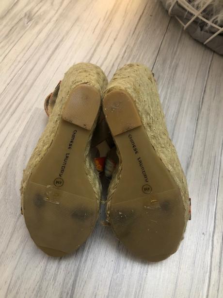 Letne topanky na platforme, 37