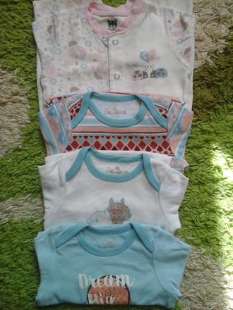 3ks body a overal na spanie, č. 74/80, 68–80