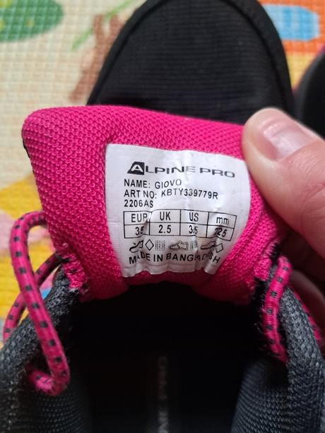 Kotnikove tenisky alpine pro, alpine pro,35