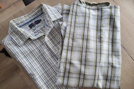 Košeľa - žlto čierna, marks & spencer,l