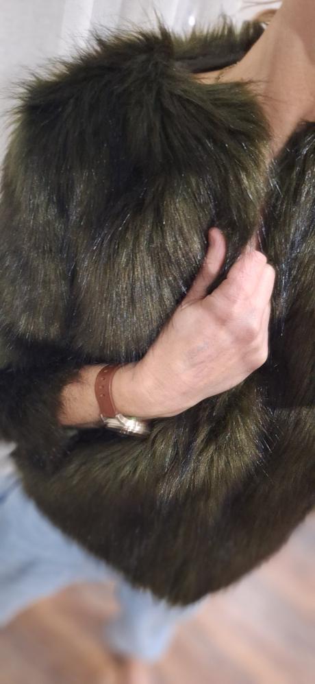 Kozuch stradivarius kabat bunda  36/38, stradivarius,m