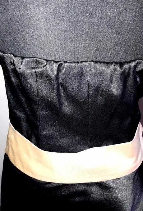 Spoločenské čierne šaty, veľ. 40, 40