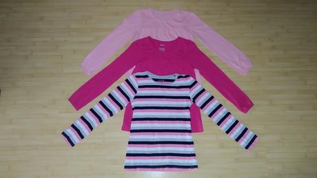 Trička 3 kusy, kik,134