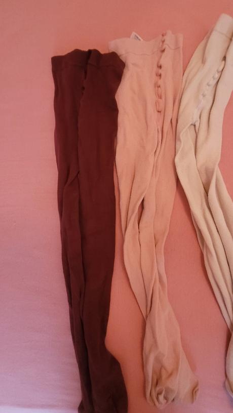 Pančuchy hm-veľ.122/128-7 kusov-super stav, h&m,140