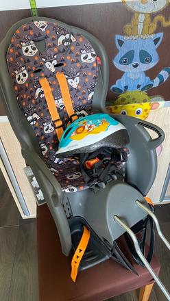 Hamax kiss zadna detska sedacka - panda + prilba,