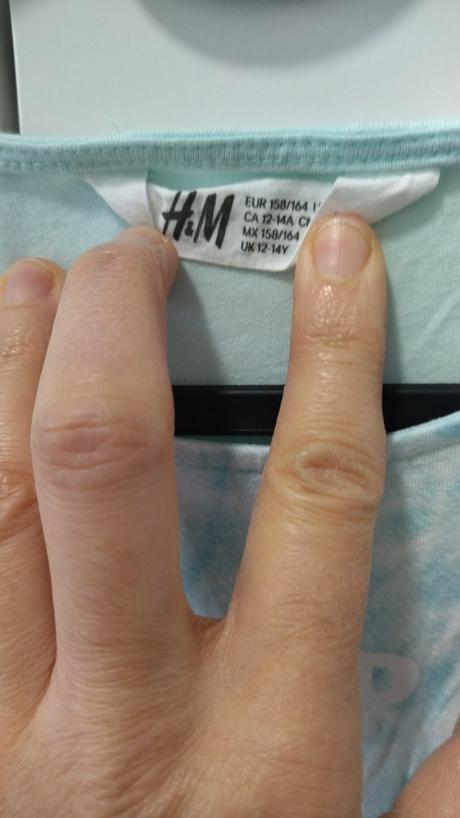 Letné tričko, h&m,158