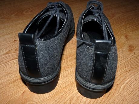 Šnurovacie filcové, zara,39